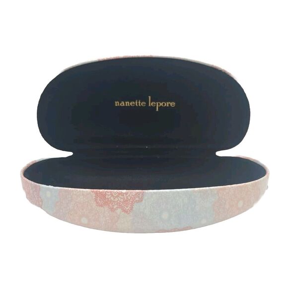 Nanette Lepore Eye Glass Case Bohemian Print Removable Strap - Picture 1 of 7